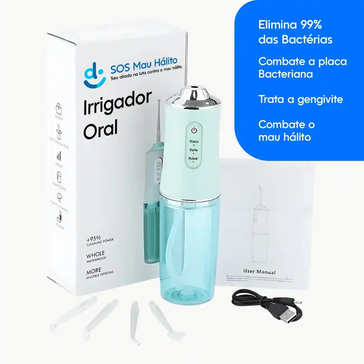 HidroJet Pro – Irrigador Oral de Limpeza Profunda