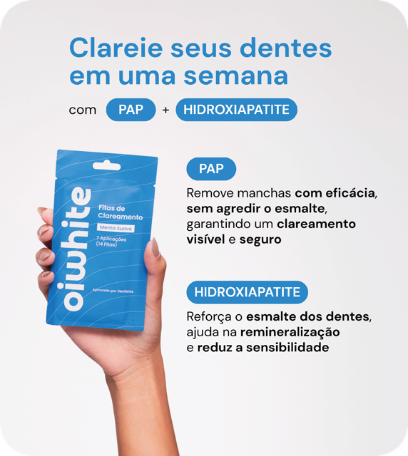 OiWhite Fita de Clareamento Dental